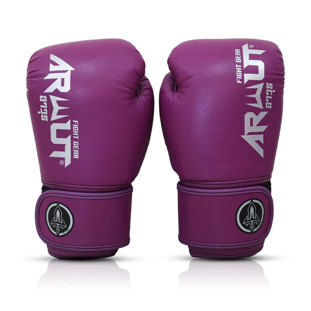 Arwut BG5 bokshandschoenen The Ascent, kleur Paars, voorkant