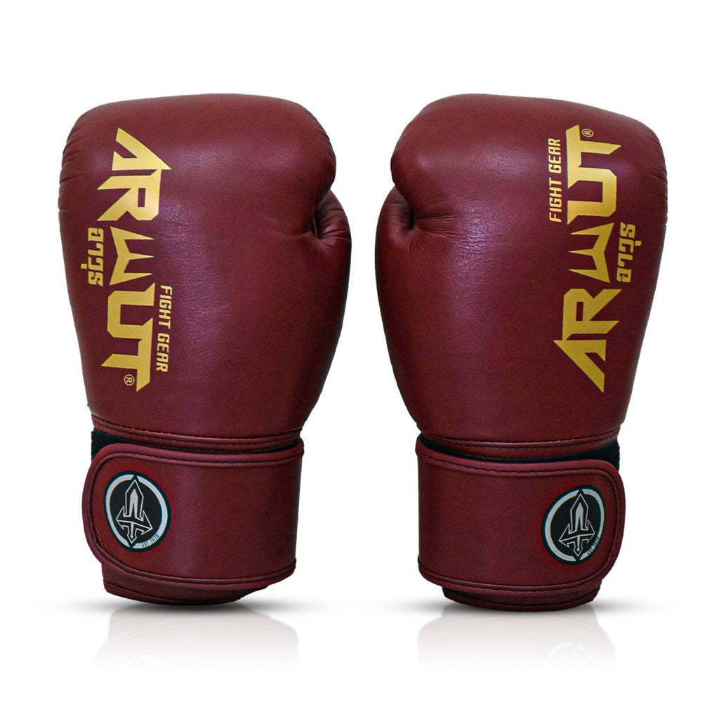 Arwut BG5 bokshandschoenen The Ascent, kleur Rood, voorkant