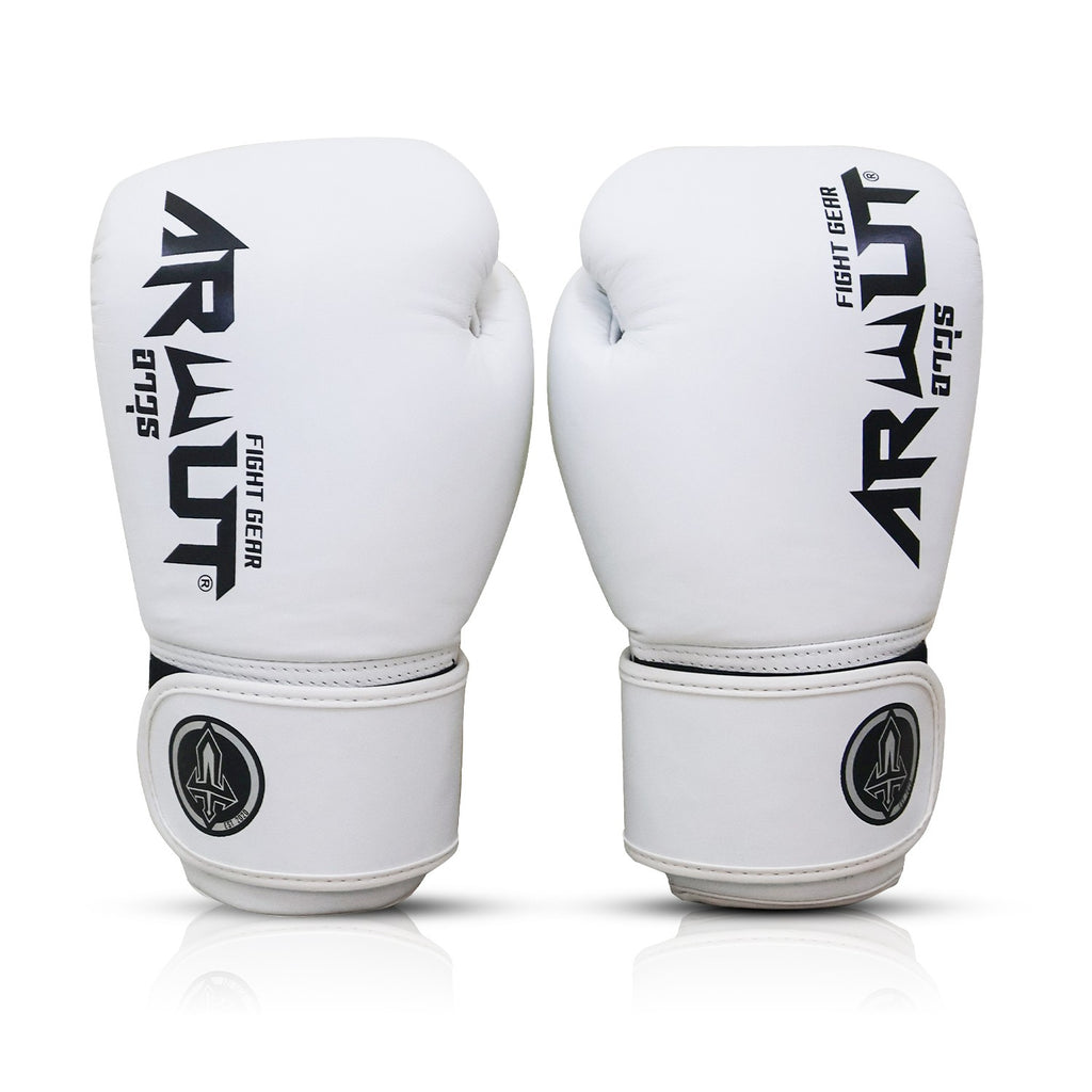 Arwut BG5 bokshandschoenen The Ascent, kleur Wit, voorkant