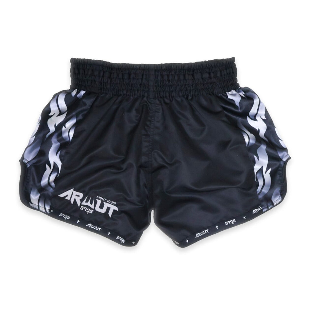 Arwut BS3 boxing shorts The Ascent, kleur Zwart, achterkant