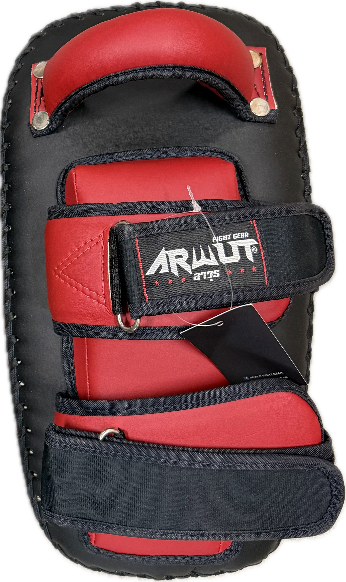 Arwut KP4 kick pads, kleur Zwart/Rood