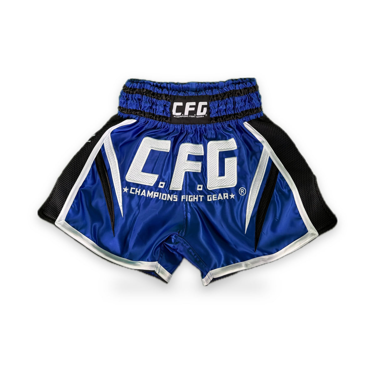 CFG Muay Thai short, kleur Blauw